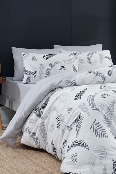 Loyal Home Double Duvet Cover Set - Feather