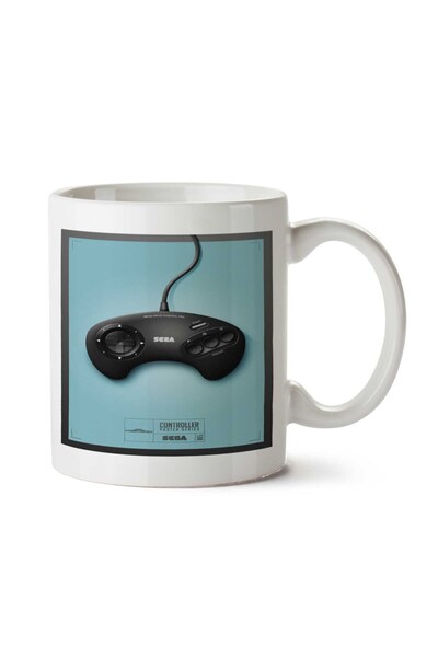 ART HEDİYE كوب سيري جيمز سيجا مطبوع على الجانبين