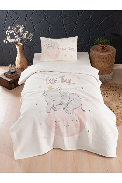 instababyrooms Baby and Children's Room Cotton Single Waffle Pike and Bedspread