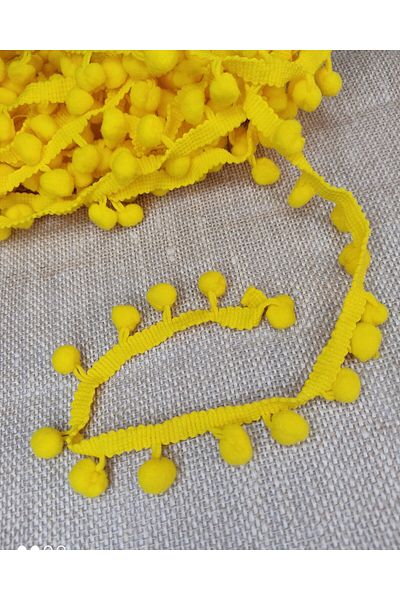 miraylahobi Ribbon Pompom 5 Meters – Guipure – Guipure – Guipure