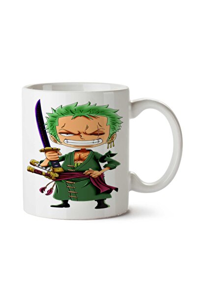 ART HEDİYE كوب رورونوا زورو مونكي لوفي زورو نامي قطعة واحدة مطبوع على الجانبين