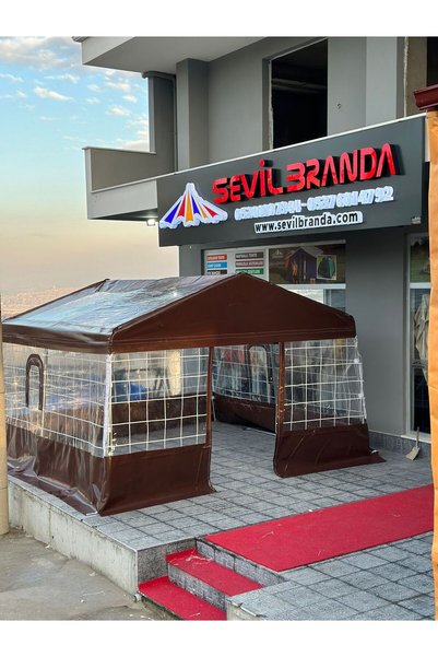 SEVİLBRANDA 4x4 ŞEFFAF TAVANLI KIŞ BAHÇESİ