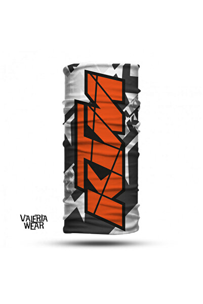 Vwear Ktm منقوشة طوق الرقبة بوف باف باندانا الشعر الفرقة