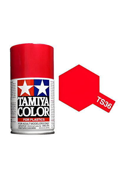 TAMIYA TS-36 Fluorescent Red Sprey Boya (100 ml.), Hobi Boyama Malzemesi