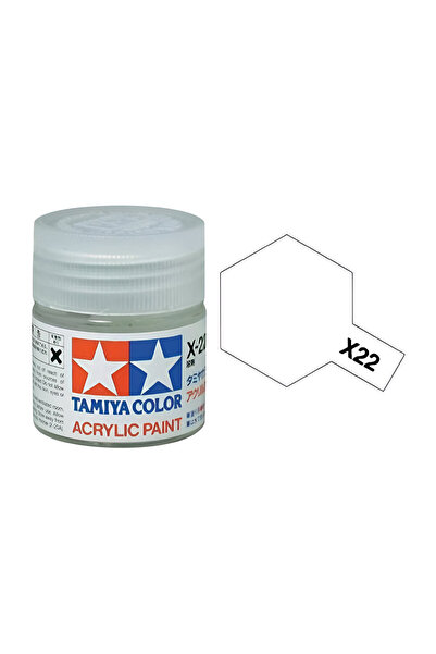 TAMIYA X-22 Clear Parlak Vernik (23 ml.), Hobi Boyama Malzemesi