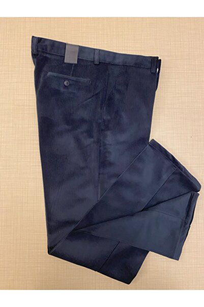 Gruva Pantaloni de catifea marimi mari pentru bărbați cu fleece în interior