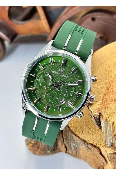 DAVID GUNER Silicone Band Men's Wristwatch