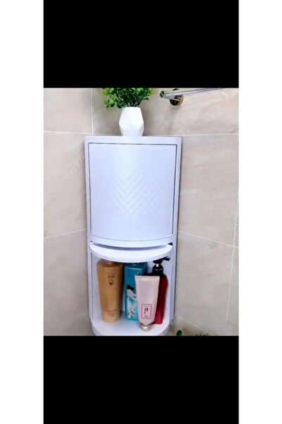 BİDESİNG Bi Desing 360 Derece Dönen 2 Katlı Banyo Mutfak Dolabı