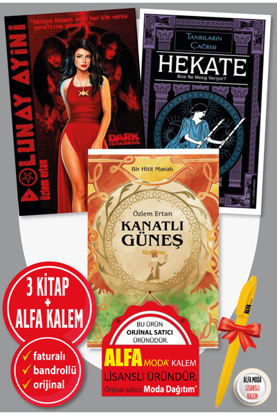Destek Yayınları Kanatlı Güneş + Hekate Bize Ne Mesaj Veriyo Tanrıların Çağ +...