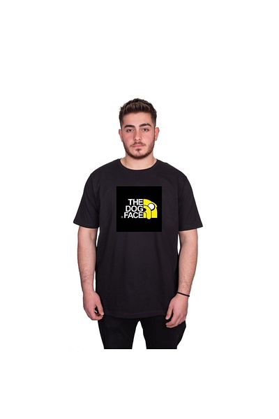 MarkaTurko Tricou The Dog Face cu design special din bumbac pieptănat 192t