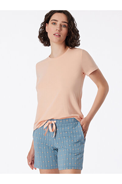 Schiesser Pyjamahose Mix & Relax kurz Schlaf-Hose Schlaf-Hose Pyjama Schlafmode