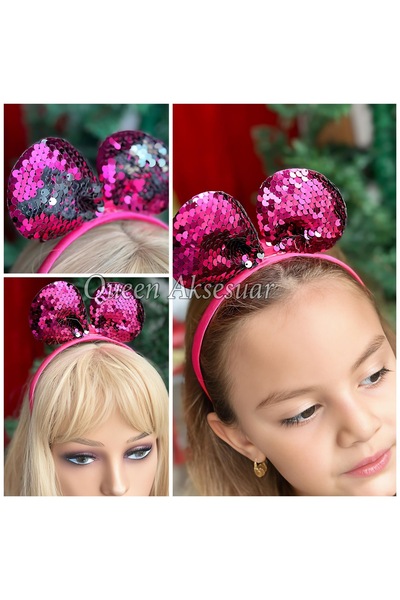 QUEEN AKSESUAR Κινητό διπλής όψης στολισμένο με πούλιες που αλλάζει χρώμα, με...