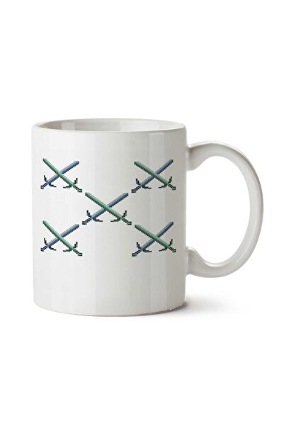 ART HEDİYE كوب كروس سيفز مطبوع على الجانبين