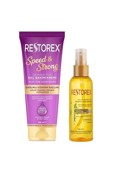 Restorex Ivy Extract Hair Care Cream 250 ml + Restorex Repair Hair Care Oil 100 ml