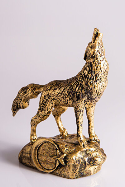 tprkartdesign Uluyan Kurt Heykeli Kişiye Özel Biblo Hediyelik