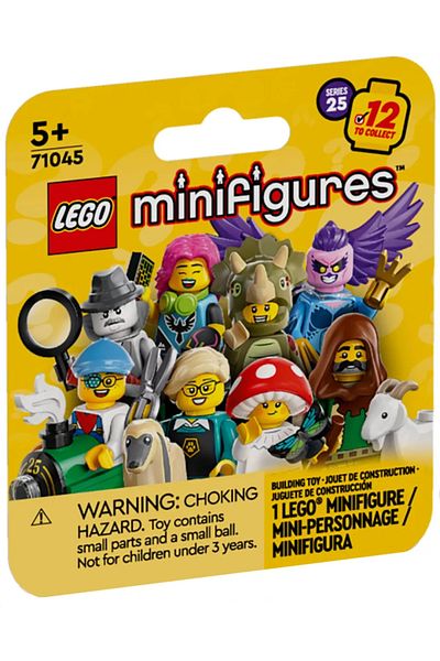 LEGO Mini Figure 71045 Series 25 - Surprise Package (Contains 1 Mini Figure)