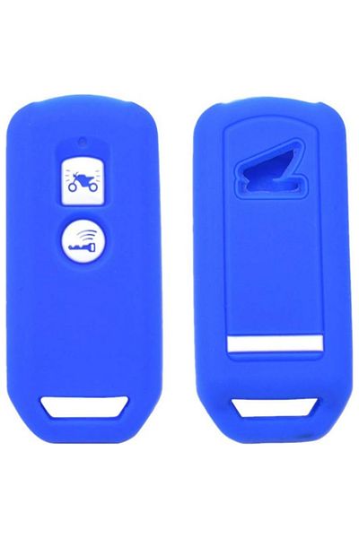 Knmaster Honda Motorcycle Silicone Key Case / Blue