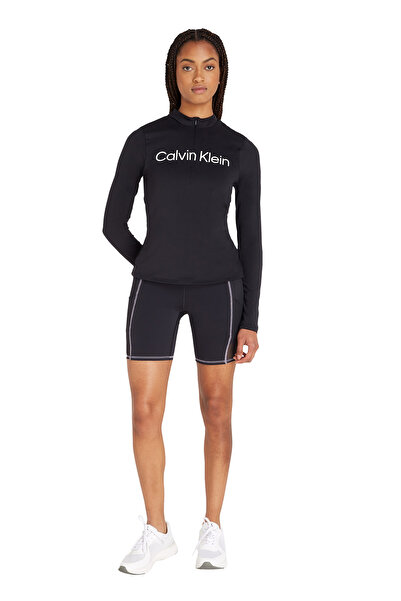 Calvin Klein Siyah Kadın Tayt 00GWF3L720BAE WO - Bike Short