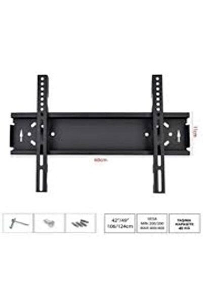 UFİX Ufix LCD Askı Aparatı Sabit 42/49/55/65 106-124CM Ufix 6011 Uyumlu