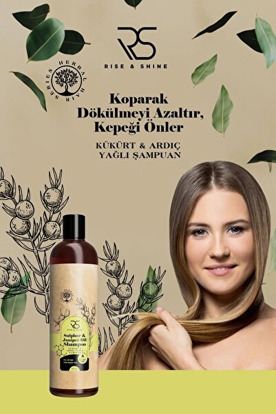 Rise & Shine Kükürt Ve Ardıç Katranlı Şampuan 400 ML