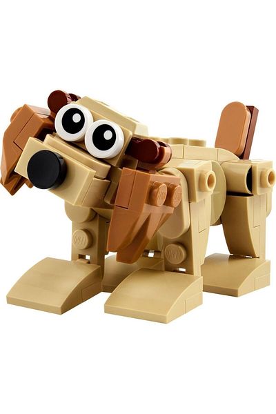 LEGO 30666 Creator 3 in 1 Gift Animals Polybag (75 Pieces)