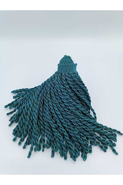 KATMERTEKS Bouillon Fringe 6 m Duck Green Color