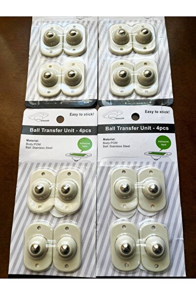 DİBA AVM mobilya tekerlekleri, 360 derece dönen tekerlek, yapışkanlı küçük se...