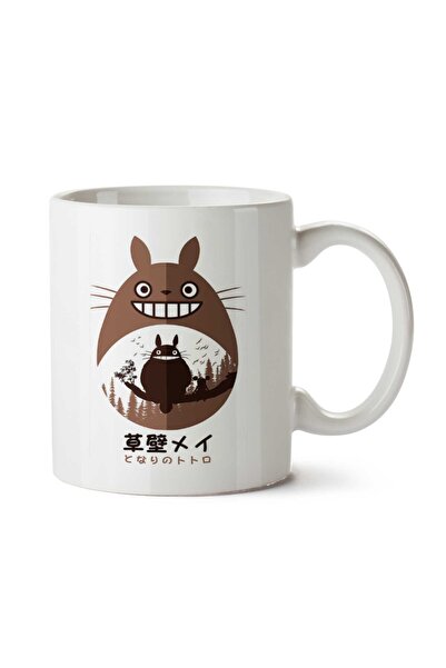 ART HEDİYE كوب مطبوع على الجانبين من My Neighbor Totoro Forest
