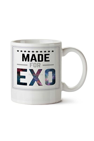 ART HEDİYE كوب مطبوع على الجانبين من MADE FOR EXO