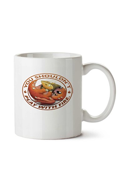 ART HEDİYE كوب مطبوع عليه وجهين من Playful Skarf