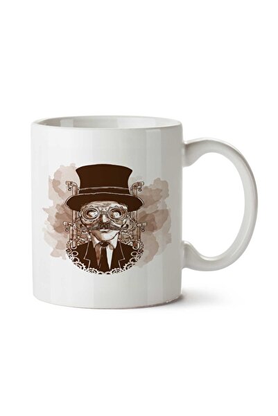 ART HEDİYE كوب ماشين مان مطبوع على الجانبين