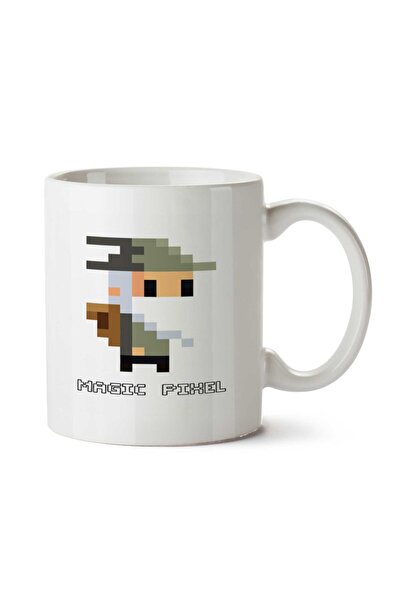 ART HEDİYE كوب ماجيك بيكسل مطبوع على الجانبين