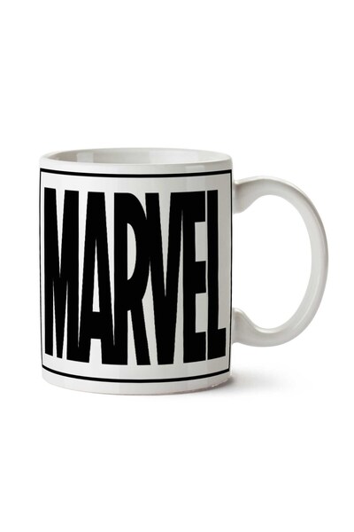 ART HEDİYE كوب مطبوع عليه شعار Marvel ذو وجهين