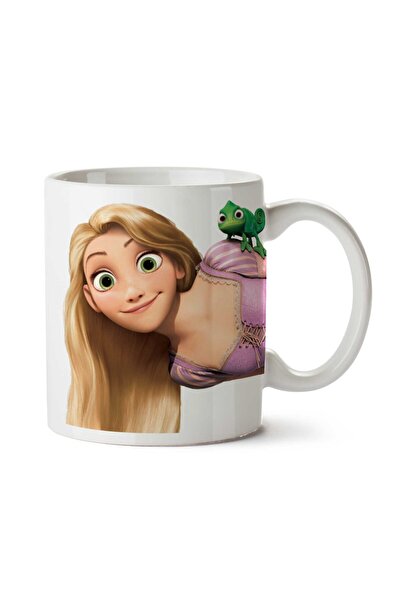 ART HEDİYE كوب رابونزيل-Free-PNG-Image مطبوع على الجانبين