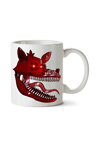 ART HEDİYE Nightmare-Foxy-PNG-Picture Two Side Printed Mug