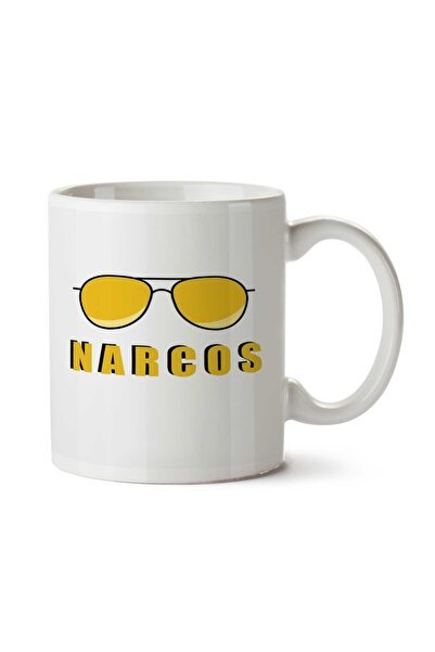 ART HEDİYE نظارات NARCOS كوب كوب مطبوع على الجانبين