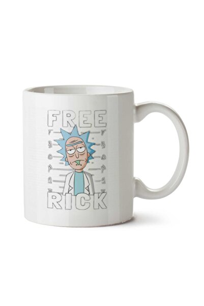 ART HEDİYE كوب ريك فري وايت فري مطبوع على الجانبين