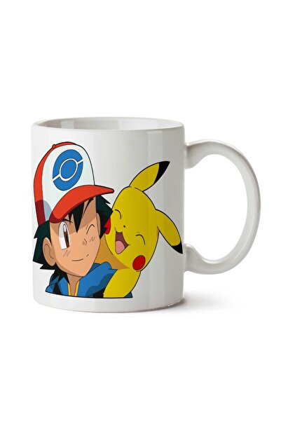ART HEDİYE كوب بوكيمون بيكاتشو (3) مطبوع على الجانبين