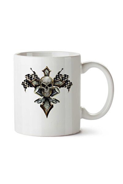 ART HEDİYE كوب موتو كافيرا مطبوع على الجانبين