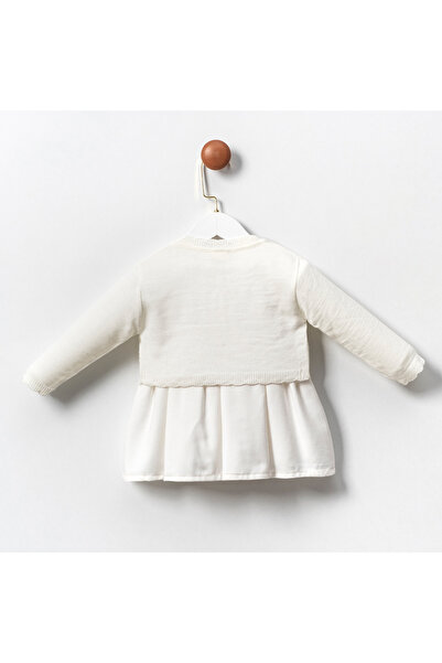 Cumino Baby Girl Dress with Cardigan (9-12-18-24 M)
