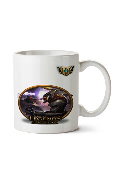 ART HEDİYE كوب Master Yi LoL مطبوع على الجانبين