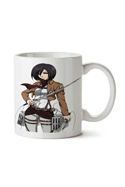 ART HEDİYE Mikasa Ackerman Anime Two Side Printed Mug