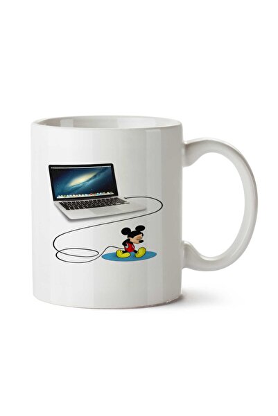 ART HEDİYE كوب ماك ماوس مطبوع على الجانبين