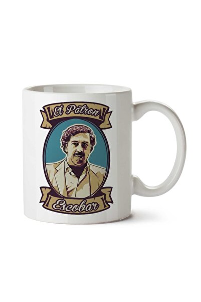 ART HEDİYE كوب بابلو إسكوبار ناركوس 2 مطبوع على الجانبين