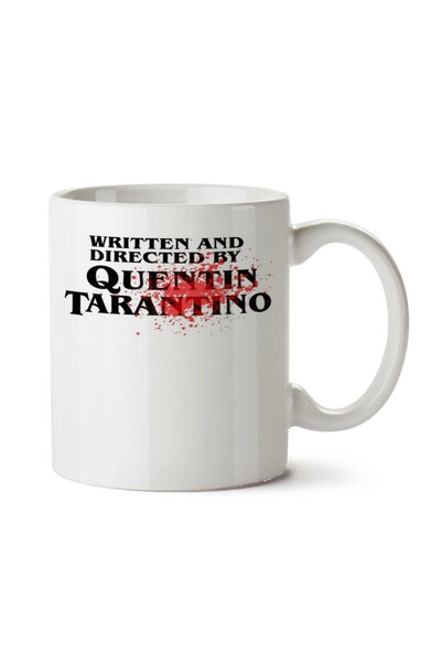 ART HEDİYE كوب كوينتين تارانتينو مطبوع عليه دم على الجانبين