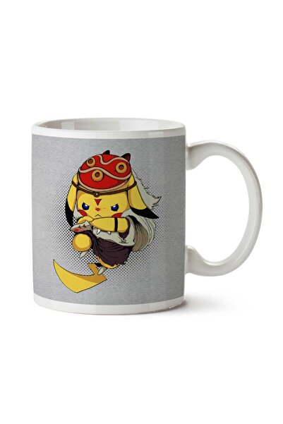 ART HEDİYE Pichuhime Pokemon Princess Mononoke Two Sided Printed Mug