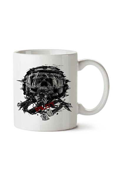 ART HEDİYE كوب ريد بايلوت مطبوع على الجانبين