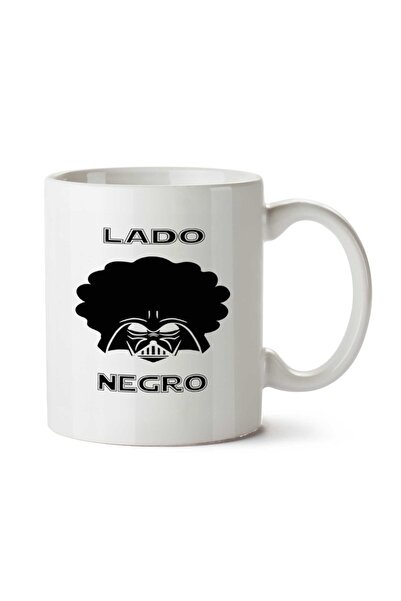 ART HEDİYE كوب Lado Negro Star Wars مطبوع على الجانبين
