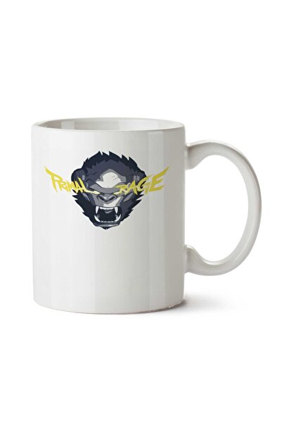 ART HEDİYE كوب Primal Rage مطبوع على الجانبين