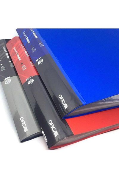 Ofica Catalog ( PRESENTATION) File 80 Pieces Mixed Color Fcd-80